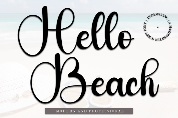 Hello Beach Font
