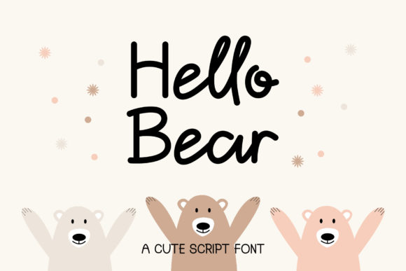 Hello Bear Font