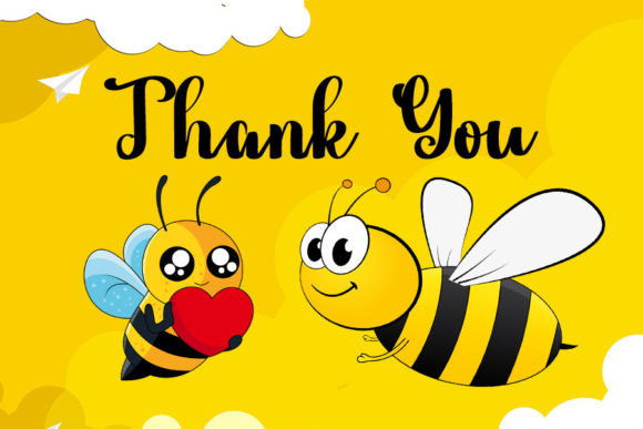 Hello Bee Font Poster 5