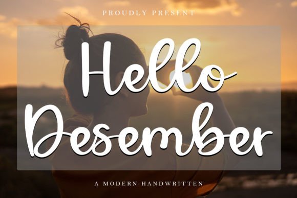 Hello Desember Font