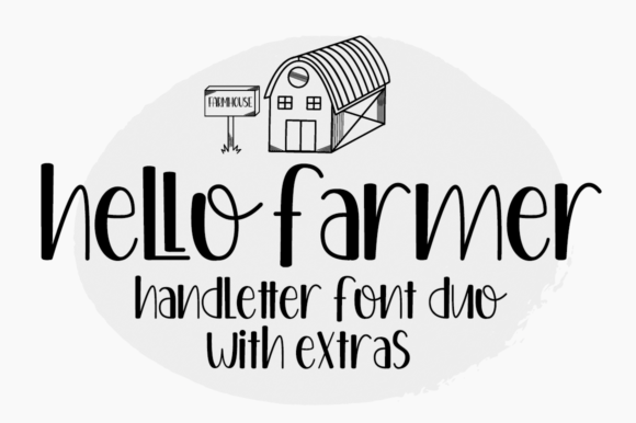 Hello Farmer Duo Font Poster 1