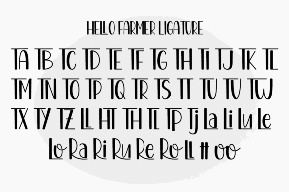 Hello Farmer Duo Font Poster 4