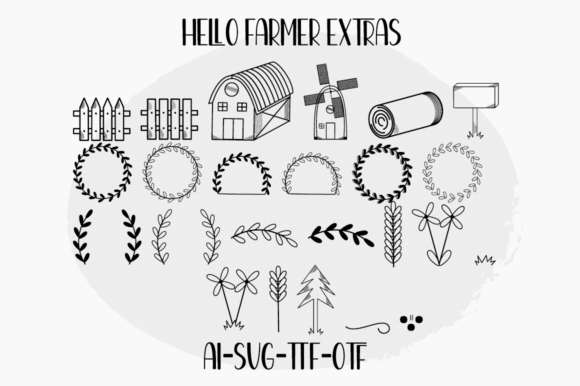 Hello Farmer Duo Font Poster 6