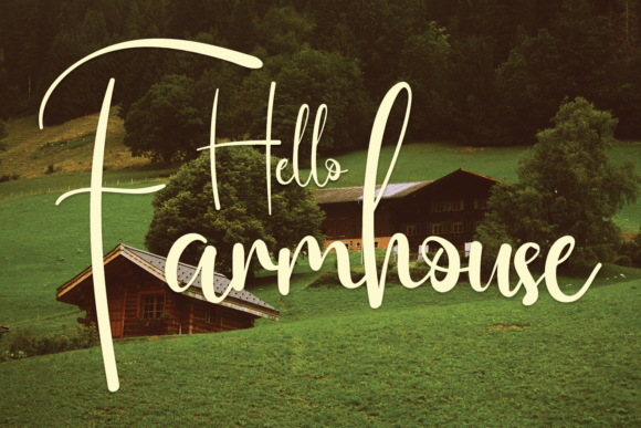 Hello Farmhouse Font