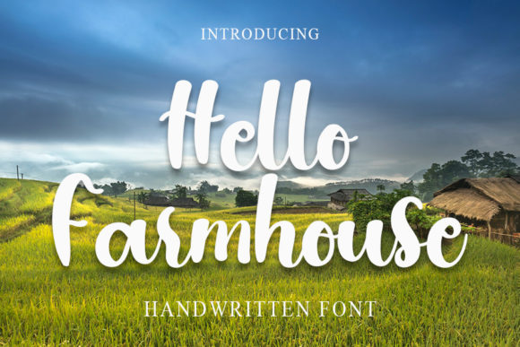 Hello Farmhouse Font