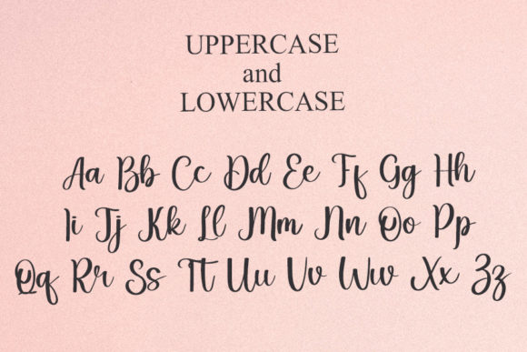 Hello Girl Font Poster 5
