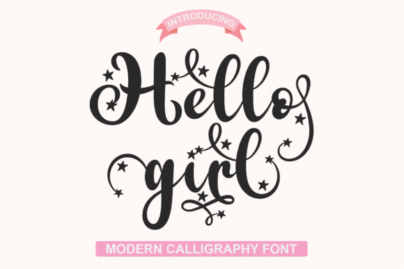 Hello Girl Font