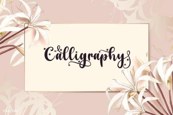 Hello Girl Font Poster 7