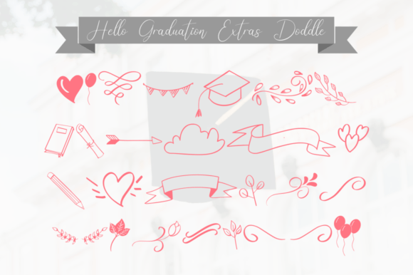 Hello Graduation Font Poster 14