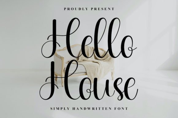 Hello House Font Poster 1