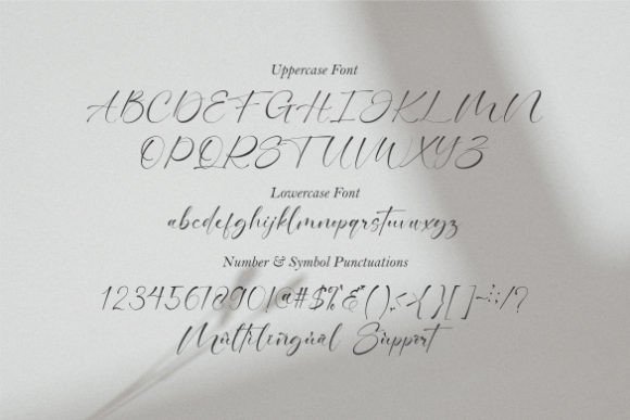 Hello Magnolia Font Poster 8