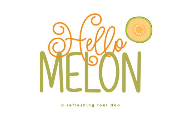 Hello Melon Duo Font