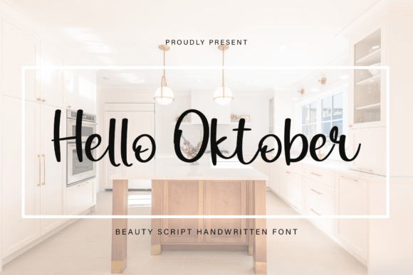 Hello Oktober Font Poster 1