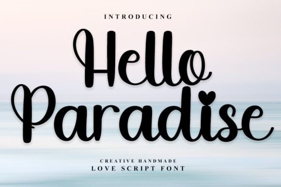 Hello Paradise Font