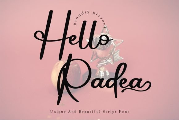 Hello Radea Font Poster 1