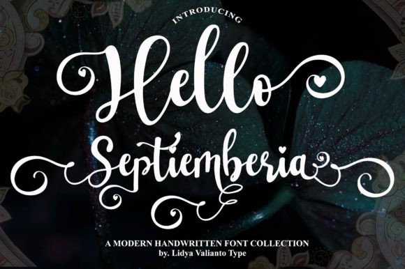 Hello Septiemberia Font