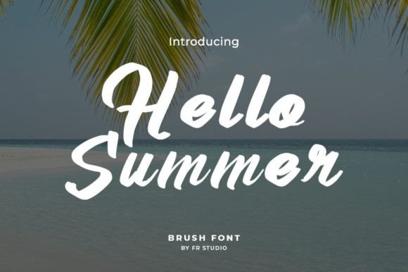 Hello Summer Font