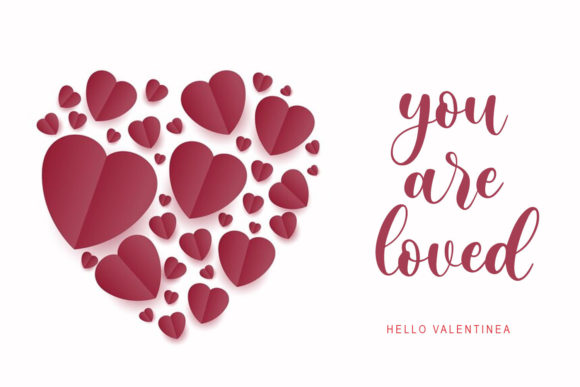 Hello Valentine Font Poster 3