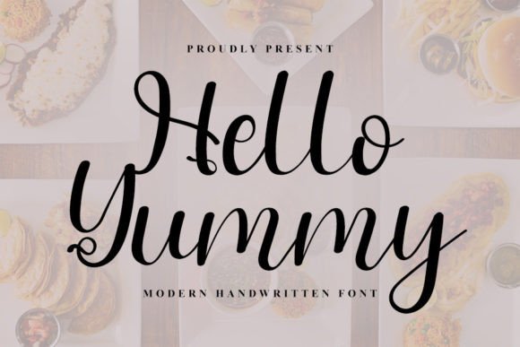 Hello Yummy Font