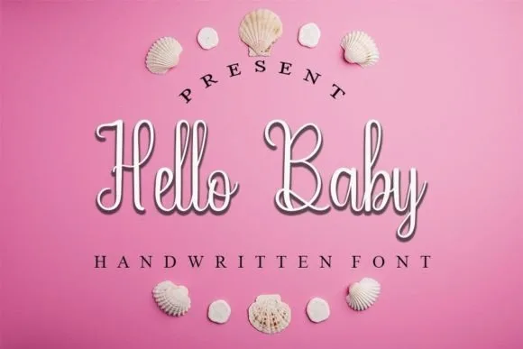 Hellobaby Font Poster 1