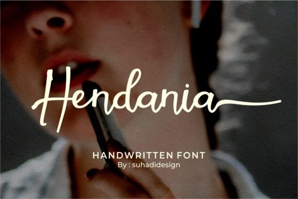 Hendania Font Poster 1