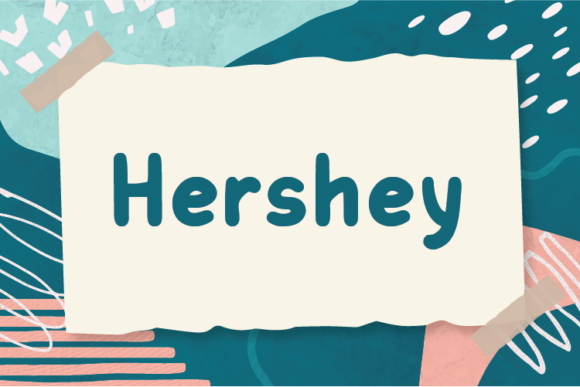 Hershey Font Poster 1