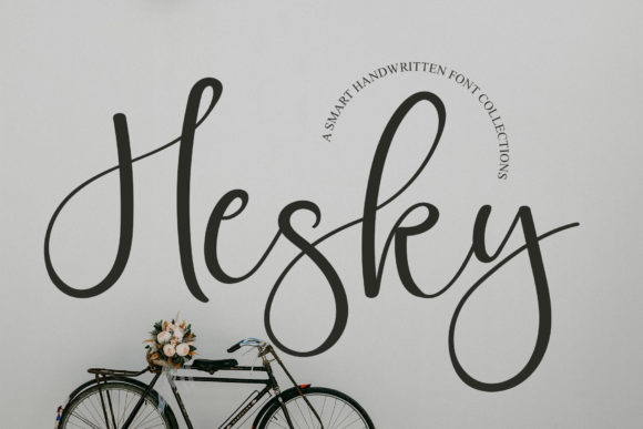 Hesky Font Poster 1