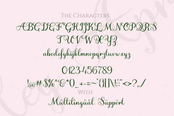 Hey April Font Poster 5