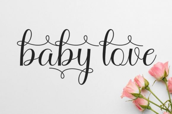 Hey Baby Font Poster 3