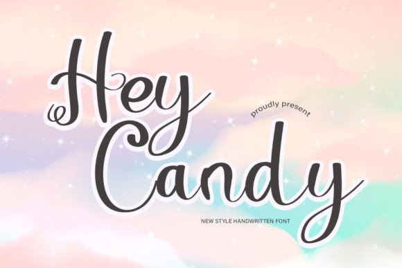 Hey Candy Font Poster 1
