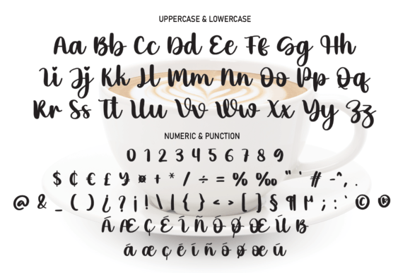 Hey Coffee Font Poster 7
