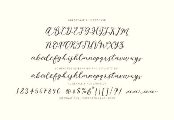 Hey Jamila Font Poster 5