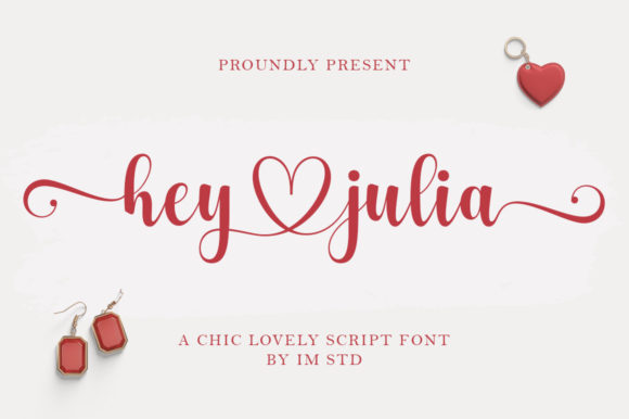 Hey Julia Font Poster 1