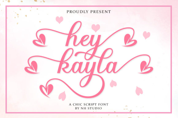 Hey Kayla Font Poster 1