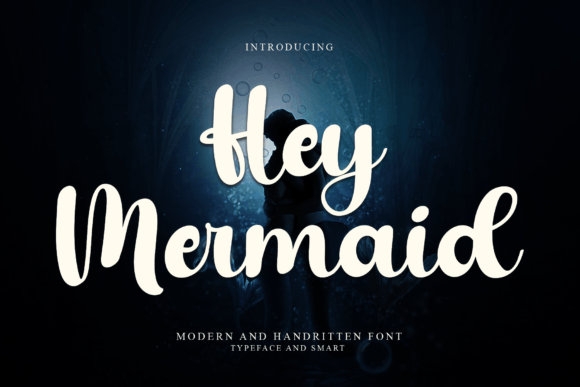 Hey Mermaid Font Poster 1