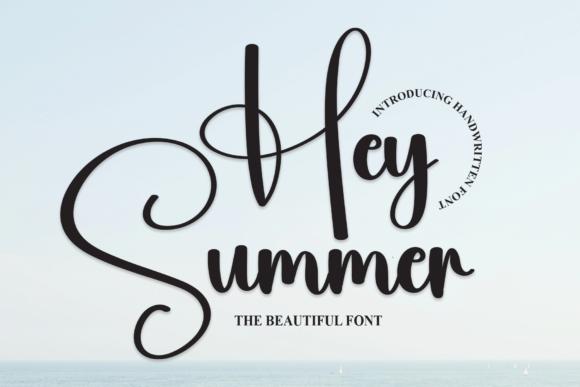 Hey Summer Font Poster 1