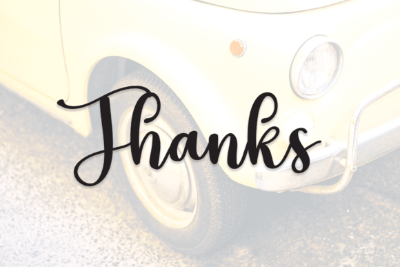 Hey Vintage Font Poster 8