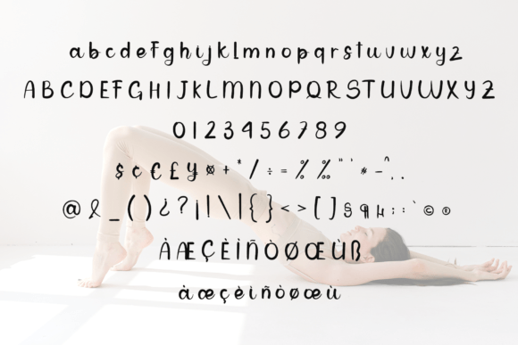 Hey Yoga Font Poster 5