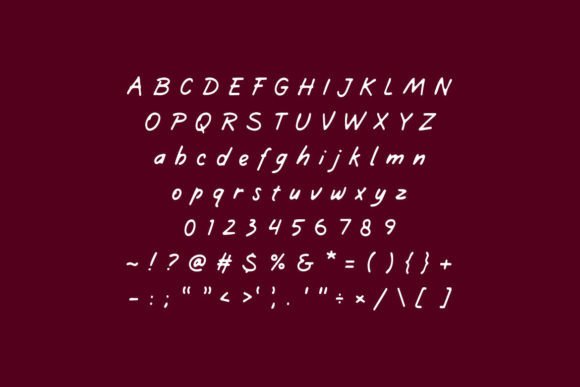 Heyna Font Poster 3