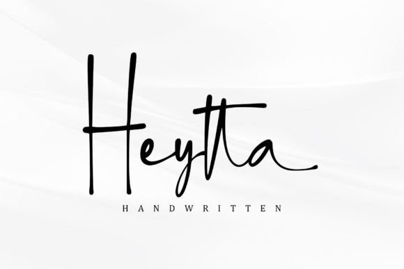 Heytta Font Poster 1