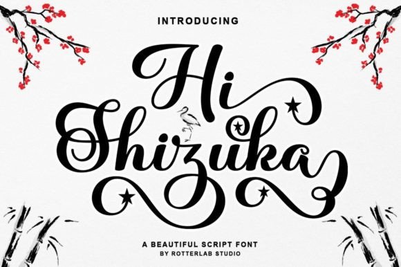 Hi Shizuka Font Poster 1