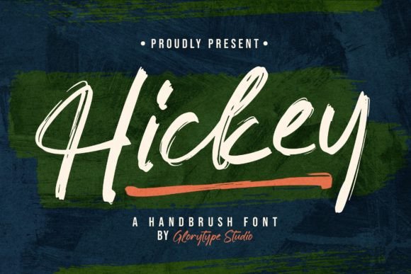 Hickey Font Poster 1