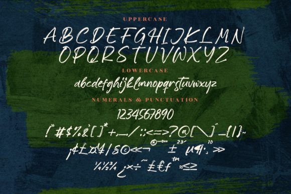 Hickey Font Poster 13