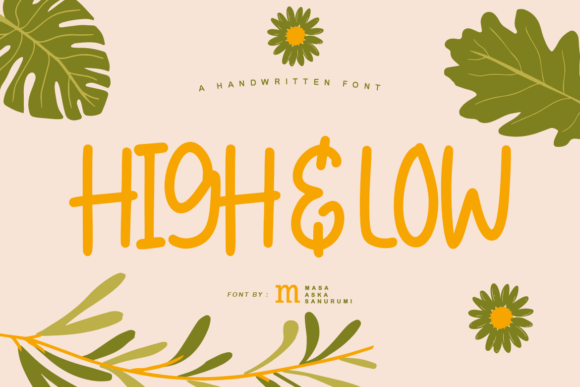 High Low Font