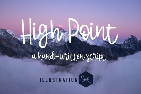High Point Font Poster 1