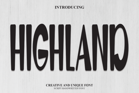 Highland Font