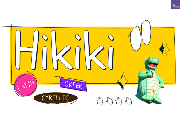 Hikiki Font Poster 1