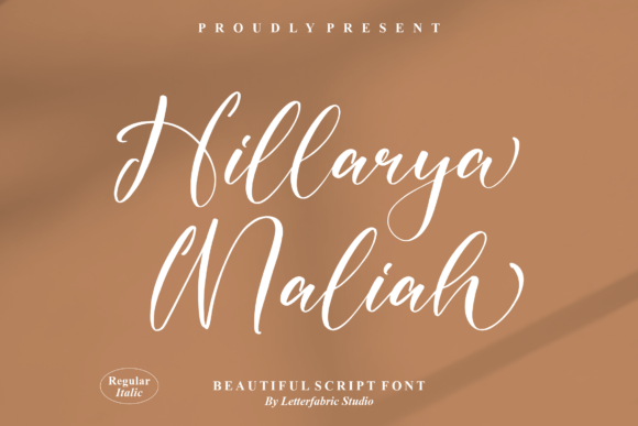 Hillarya Maliah Font Poster 1