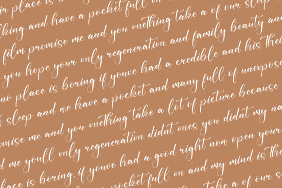 Hillarya Maliah Font Poster 8
