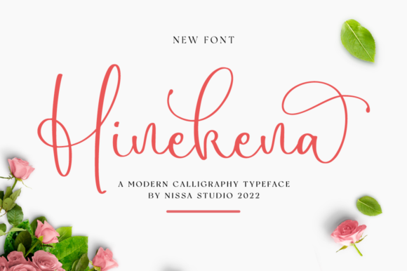 Hinekena Font Poster 1